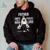 Father son’s first hero daughter’s first love Los Angeles Lakers basketball logo shirt