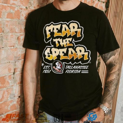 Fear The Spear Est 1851 Tallahassee Florida State Seminoles t shirt