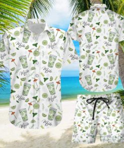 Felobo Hawaiian Shirt & Short White For Men And Women