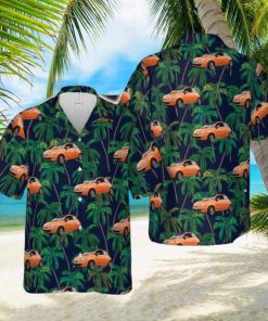 Fiat 500 Nuova (orange) Hawaiian Shirt Men Women Gift Summer