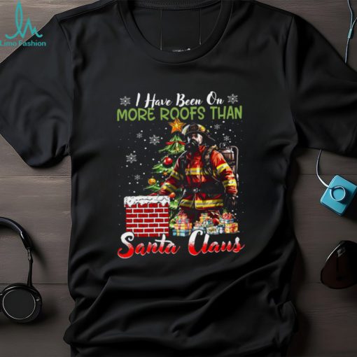 Firefighter Christmas T shirt