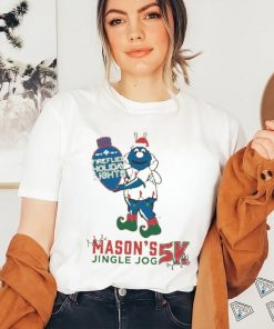 Fireflies Holiday Lights Mason’s 5k Jingle Jog T shirt
