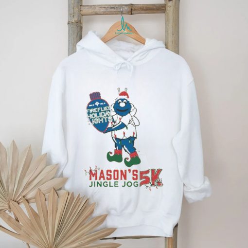 Fireflies Holiday Lights Mason’s 5k Jingle Jog T shirt