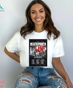 Five Finger Death Punch Tour 2024 Poster Shirt