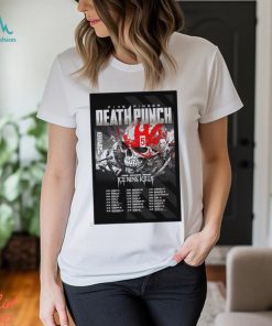 Five Finger Death Punch Tour 2024 Poster Shirt