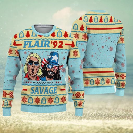 Flair 92 Savage Ugly Christmas Sweater