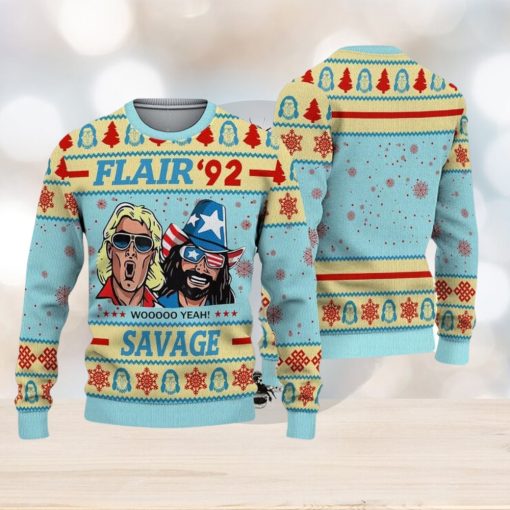 Flair 92 Savage Ugly Christmas Sweater