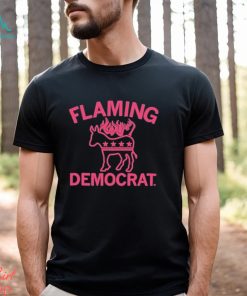 Flaming Democrat Shirt
