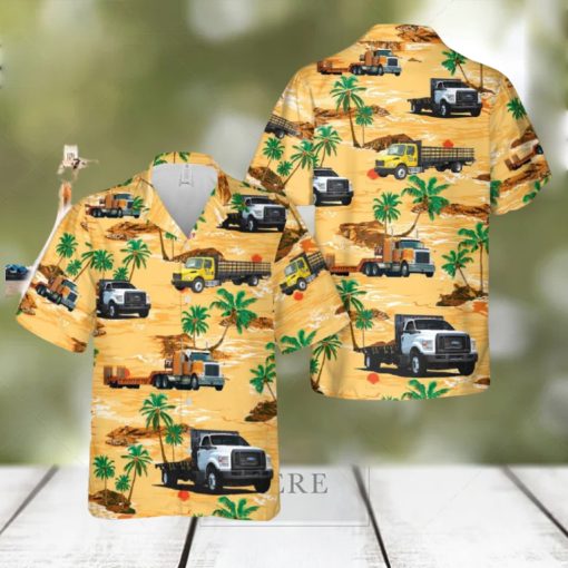 Flatbed truck Hawaiian Shirt For Men And Women