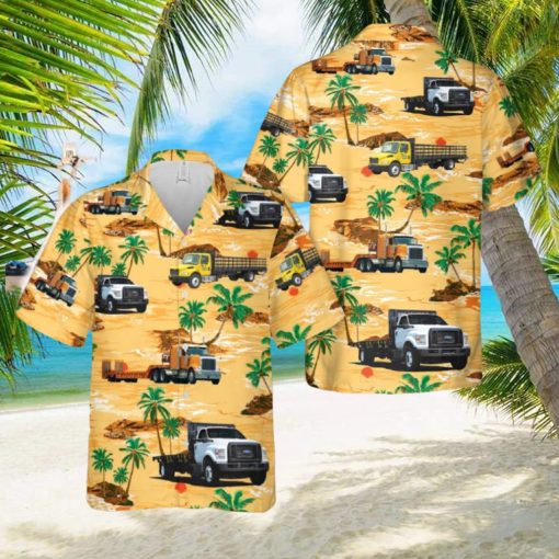 Flatbed truck Hawaiian Shirt For Men And Women