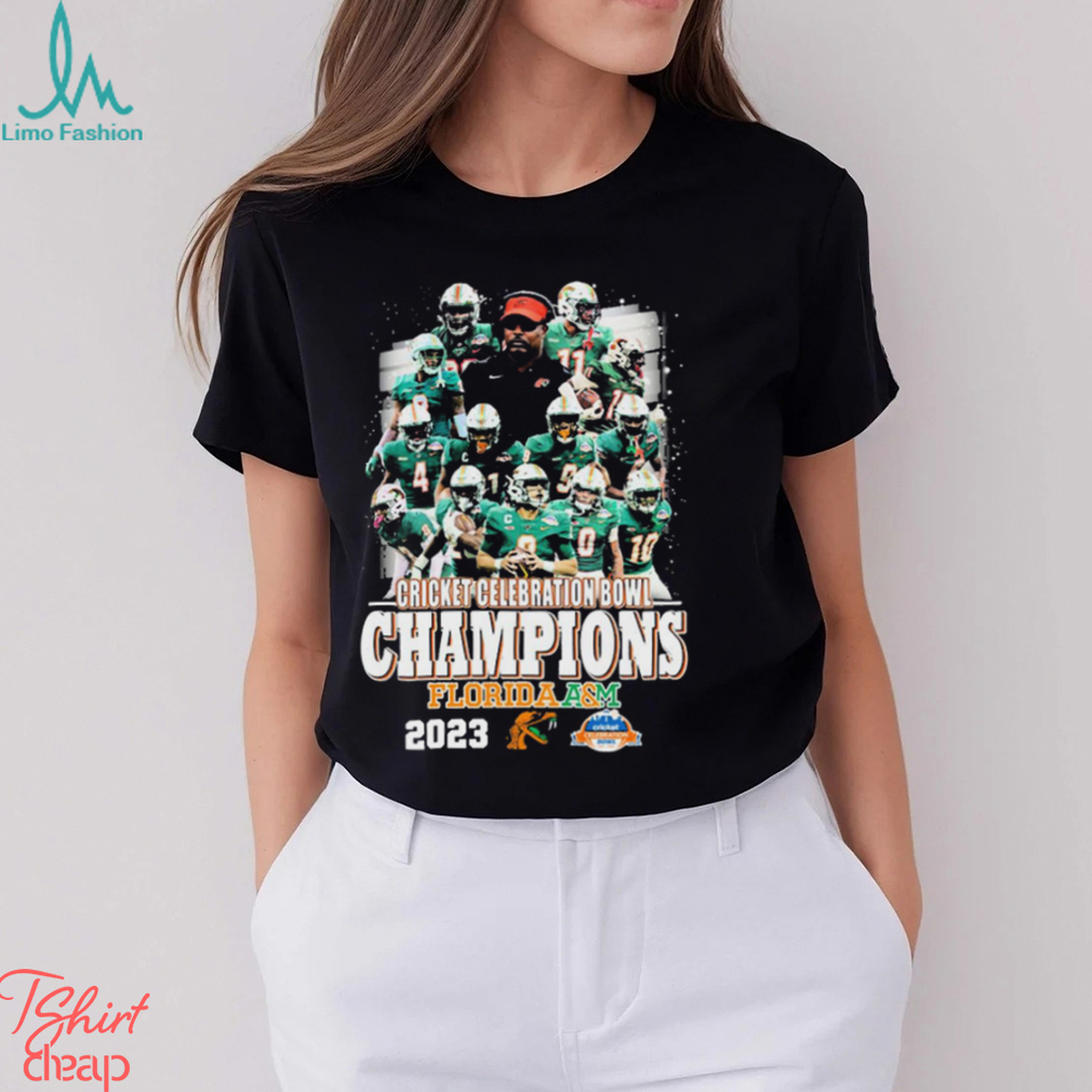 Florida A&M Team Cricket Celebration Bowl Champions 2023 Shirt Florida A&M Team Cricket Celebration Bowl Champions 2023 Shirt