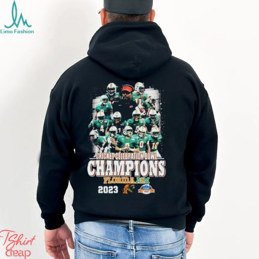 Florida A&M Team Cricket Celebration Bowl Champions 2023 Shirt