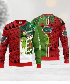 Florida Gators Grinch & Scooby doo Christmas Ugly Sweater 1