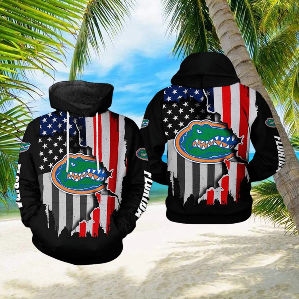 Florida Gators NCAA US Flag 3D Printed Hoodie Ver 1 Florida Gators NCAA US Flag 3D Printed Hoodie Ver 1