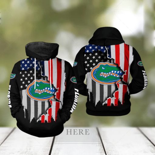 Florida Gators NCAA US Flag 3D Printed Hoodie Ver 1