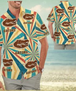 Florida Gators Retro Vintage Style Tropical Hawaiian Shirts