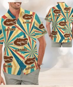 Florida Gators Retro Vintage Style Tropical Hawaiian Shirts