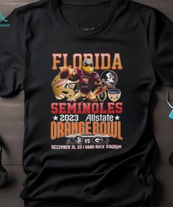 Florida Seminoles 2023 Allstate Orange Bowl December 31, 2023 Hard Rock Stadium T Shirt