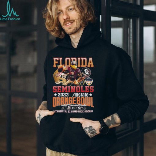 Florida Seminoles 2023 Allstate Orange Bowl December 31, 2023 Hard Rock Stadium T Shirt