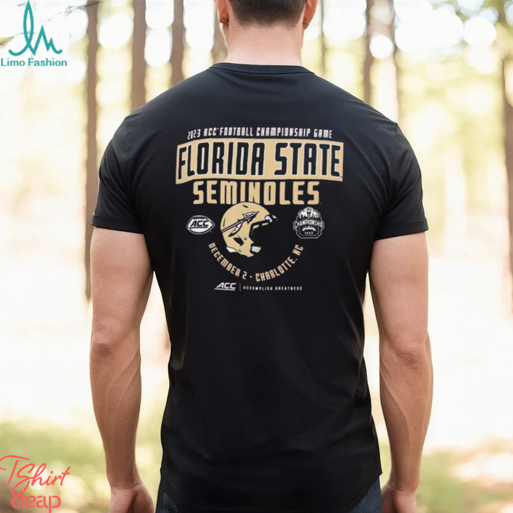Florida State Seminoles 2023 ACC Football Championship Game Shirt Florida State Seminoles 2023 ACC Football Championship Game Shirt