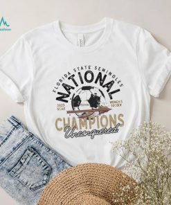 Florida State Seminoles 2023 NCAA Women’s Soccer National Champions Unconquered T shirt