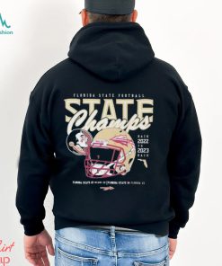 Florida State Seminoles 2023 State Champs Back To Back Helmet T Shirt