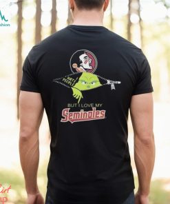 Florida State Seminoles Grinch Zipper I Hate People But I Love My Florida State Seminoles Christmas 2023 Tee Shirt
