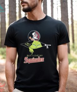 Florida State Seminoles Grinch Zipper I Hate People But I Love My Florida State Seminoles Christmas 2023 Tee Shirt