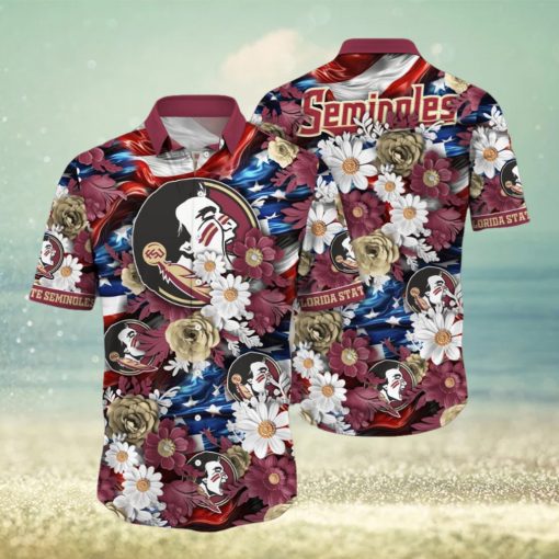 Florida State Seminoles NCAA2 Hawaii Shirt Independence Day