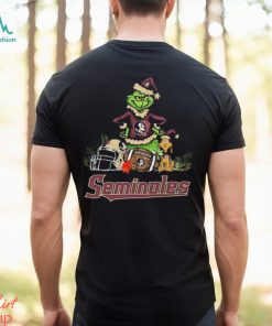 Florida State Seminoles Santa Grinch And Dog Merry Christmas T Shirt