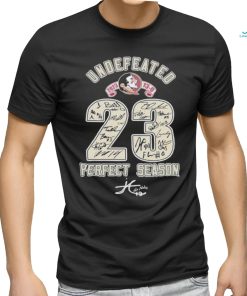 Florida State Seminoles Undefeated 2023 Perfect Season Go Noles Signatures shirt, hoodie, sweater, long sleeve and tank top Florida State Seminoles Undefeated 2023 Perfect Season Go Noles Signatures shirt