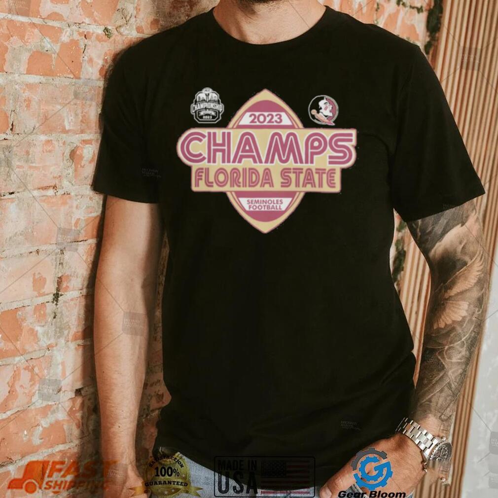 Florida State University Football 2023 ACC Conference Champions Shirt Florida State University Football 2023 ACC Conference Champions Shirt