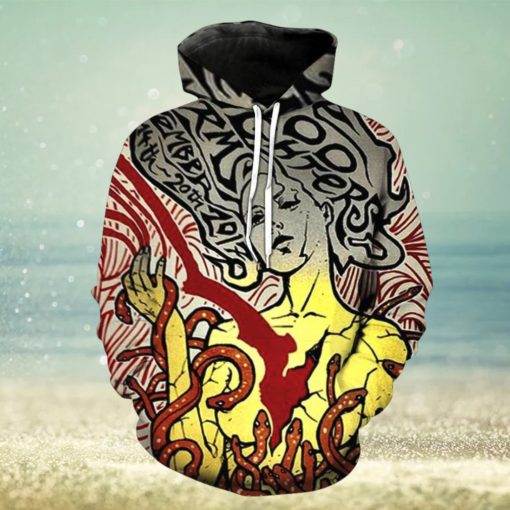 Foo Fighters 3D Printed Hoodie Ver 4