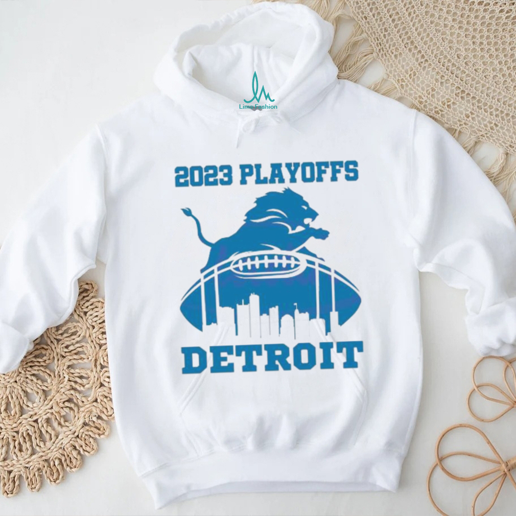 Football Detroit 2023 NFL Playoffs Shirt Football Detroit 2023 NFL Playoffs Shirt