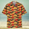 Helicopter Globe Military Collection Hawaiian Shirt