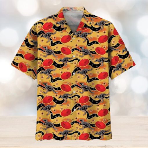 Football Lover Aboriginal Pattern Hawaiian Shirt