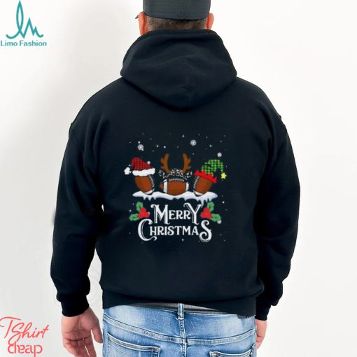 Football, Merry Christmas   Unisex Baseball T Shirt