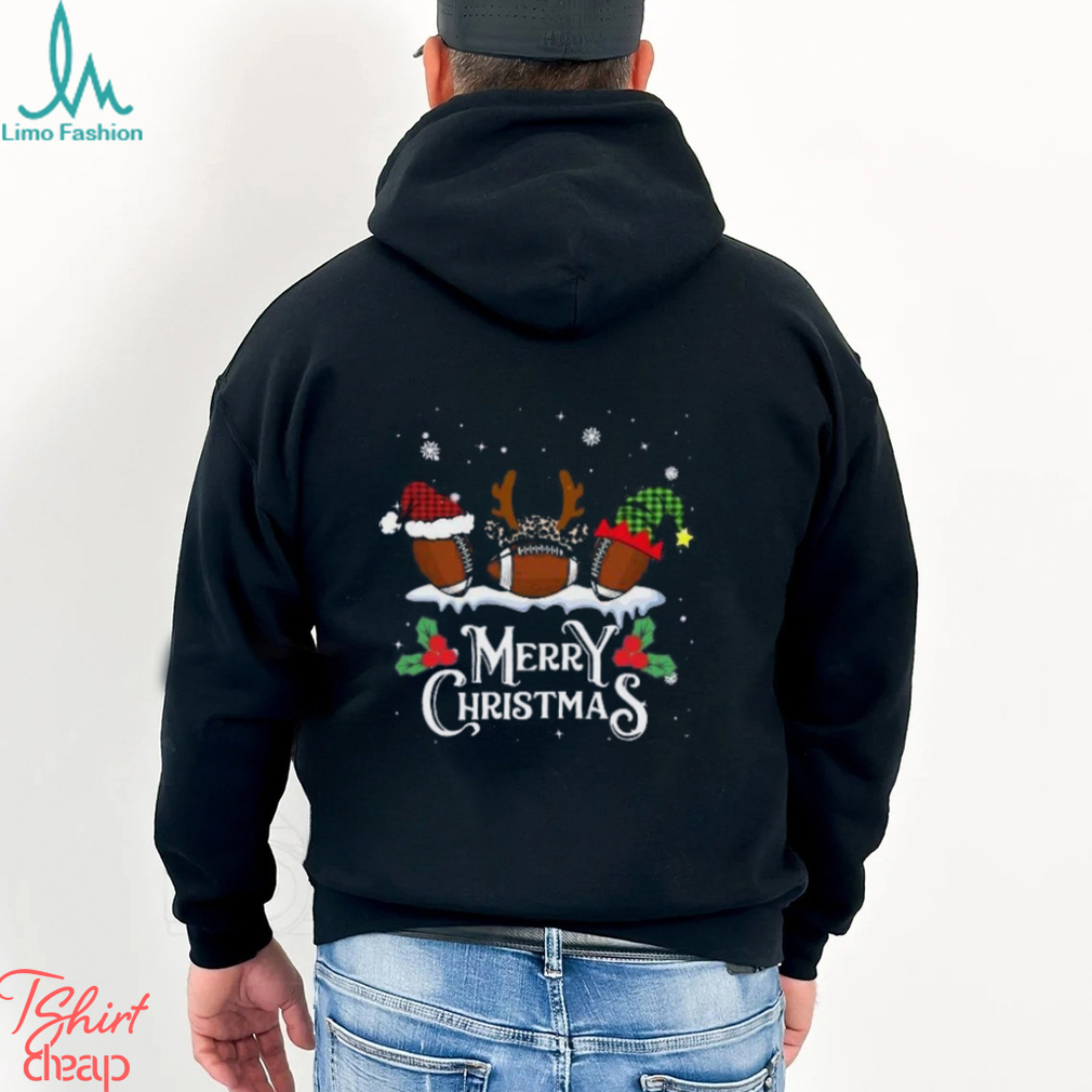 Football, Merry Christmas Unisex Baseball T Shirt Football, Merry Christmas Unisex Baseball T Shirt
