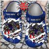 Baseball Chicago Cubs Personalized Baseball Logo Team Clog Shoes