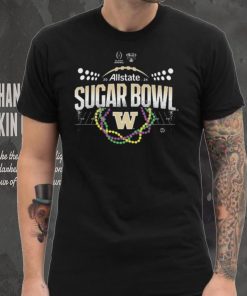 Football Playoff Semifinals Allstate Sugar Bowl 2024 Washington Huskies Champions Logo T shirt