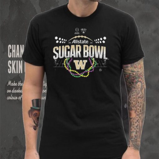Football Playoff Semifinals Allstate Sugar Bowl 2024 Washington Huskies Champions Logo T shirt