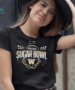 Football Playoff Semifinals Allstate Sugar Bowl 2024 Washington Huskies Champions Logo T shirt
