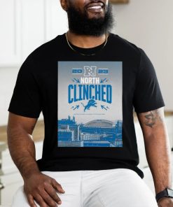 For The First Time Since 1993 The Detroit Lions Are 2023 Division Champions NFL Official Poster shirt