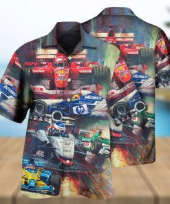 For mula O ne Car Racing Am azing Unstopp able Hawaiian Shirt