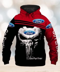 Ford Mustang Skull Pullover Hoodie