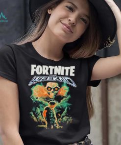 Fortnite x The Weeknd skull t shirt