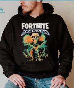 Fortnite x The Weeknd skull t shirt