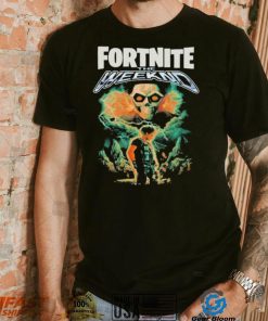 Fortnite x The Weeknd skull t shirt