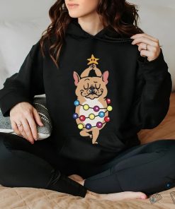 French Bulldog Yoga Merry Christmas T Shirt