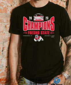 Fresno State Bulldogs 2023 Isleta New Mexico Bowl Bowl Champions Shirt